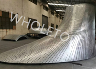 Welding Joint Perforation Curved Aluminum Panels  2.5mm Thickness