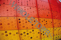 Exterior PVDF Coated 4.0MM Perforated Aluminum Panel For Buildings