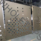 ISO9001 7.0MM Perforated Aluminium Panel For Commercial Real Estate Building