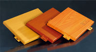 UV Proof ISO 3.0mm Aluminium Wood Panel Environmental Protection