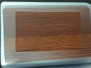 UV Resistance 7.0mm Aluminum Wood Panels / ISO14001 Aluminum Interior Panels