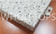 Embossed Stone Texture PVDF Coated Aluminium Sheets With Regular Hanger Stiffener