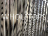 Standard Colour Corrugated Perforated Panel Double Side Coating