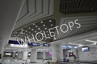 1100 Aluminum 8.0mm Laser Cut Facade Panels / Sgs For Wuhan Metro Caidian Line Crab Point Station