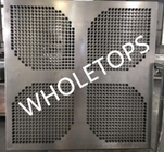 2.5mm 3.0mm Outdoor Aluminum Perforated Panels / Aluminum Cladding Panels
