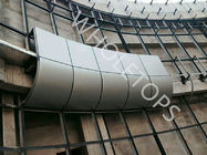 SGS 1.5MM Exterior Architectural Aluminum Sheet / Metal Facade Panels PPG Coating