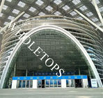 Exhibition Center 2.0MM 2.5MM Curved Aluminum Panels Sheet 5005 Alloy