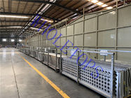 Width 600mm-1400mm Perforated Aluminum Panels Cladding with Square Round Slotted Holes