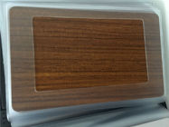 UV Proof ISO 3.0mm Aluminium Wood Panel Environmental Protection