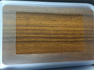 UV Resistance 7.0mm Aluminum Wood Panels / ISO14001 Aluminum Interior Panels