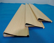 Wood Imitation 4.5mm Interior Aluminium Ceiling Panel PVDF Coated
