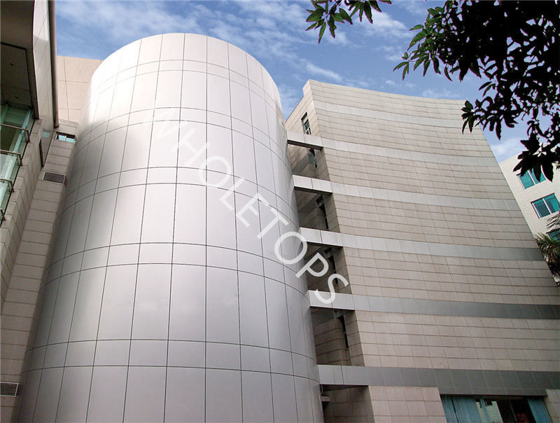 2.0mm-6.0mm 5005 Alloy Solid Aluminum Panel ISO Building Facade Panels
