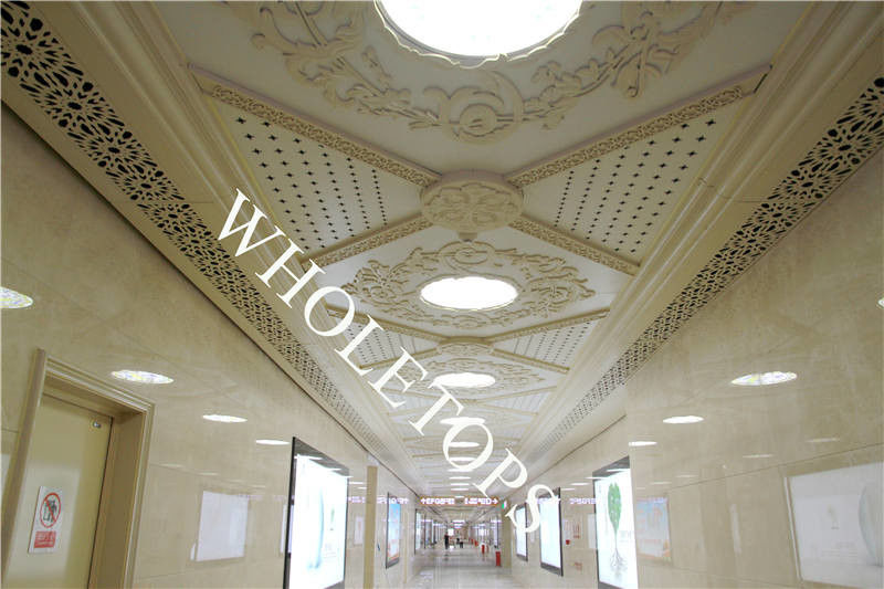 PPG Coating  ISO 3.5mm Metal Laser Cut Aluminum Panel For  Rail Way Station BRT