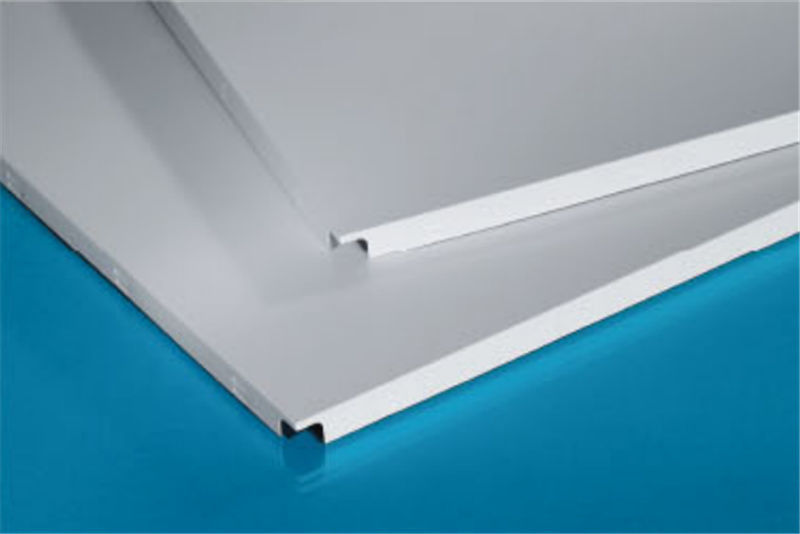 SGS 600x1200mm Aluminum Ceiling Panel Right Edge Concealed Square Plate