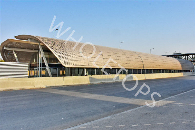 Heat Preservation 3.0mm Aluminum Roofing Sheets / ISO9001 Interior Roof Panel