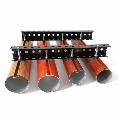 Techo deflector de aluminio en forma de O-