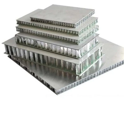 Panel sándwich de aluminio en forma de panal