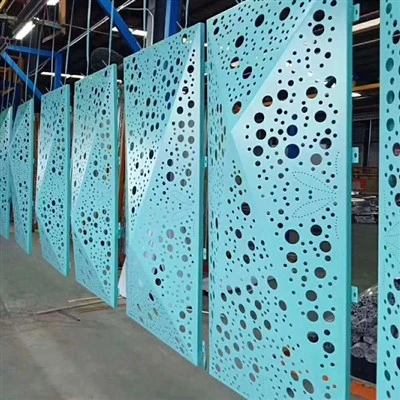 Panel de pared decorativo de aluminio