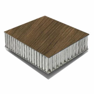 Panel moldeado en 3D en forma de panal de aluminio